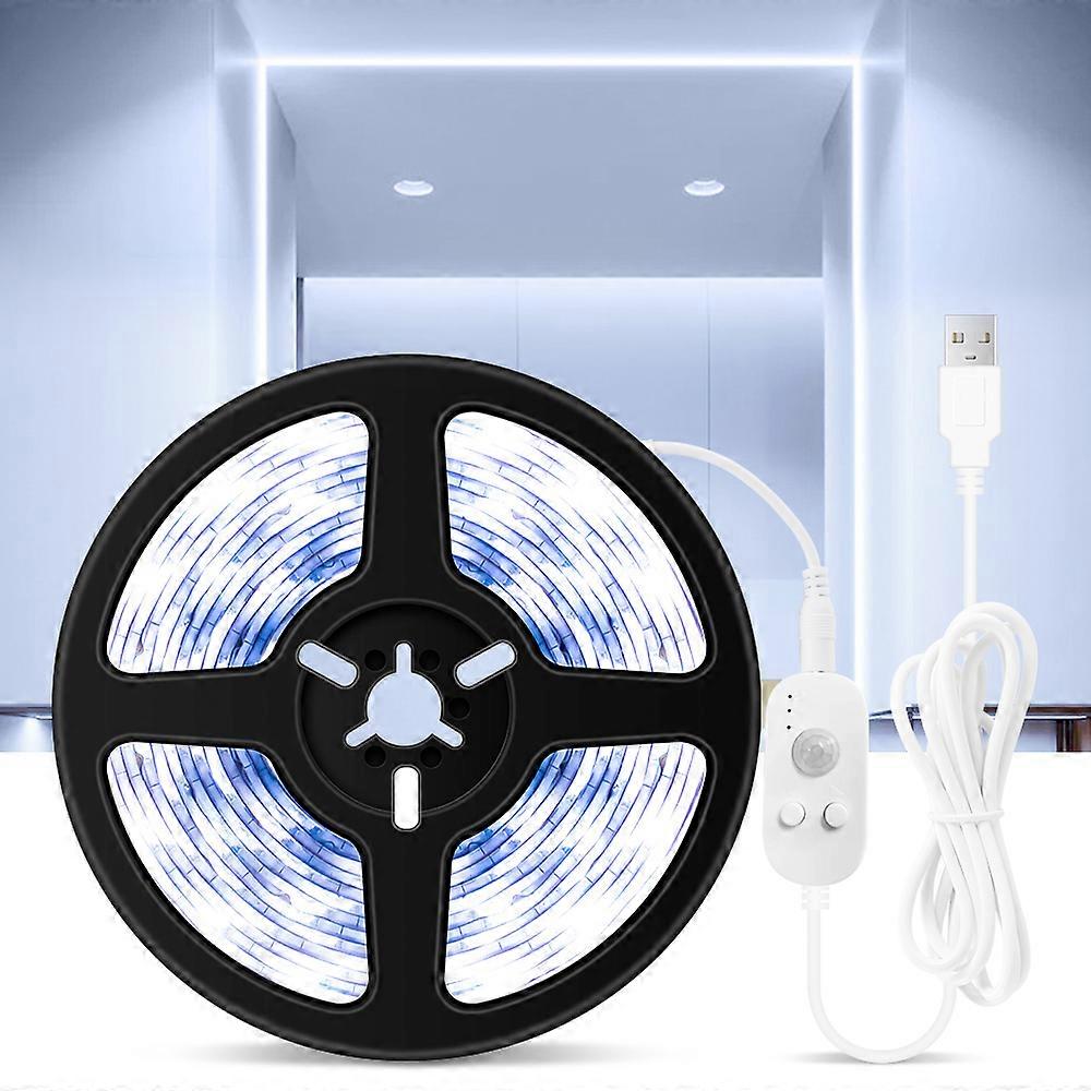 USB 2m 120LEDs Dimmable PIR Motion Sensor LED Strip Light