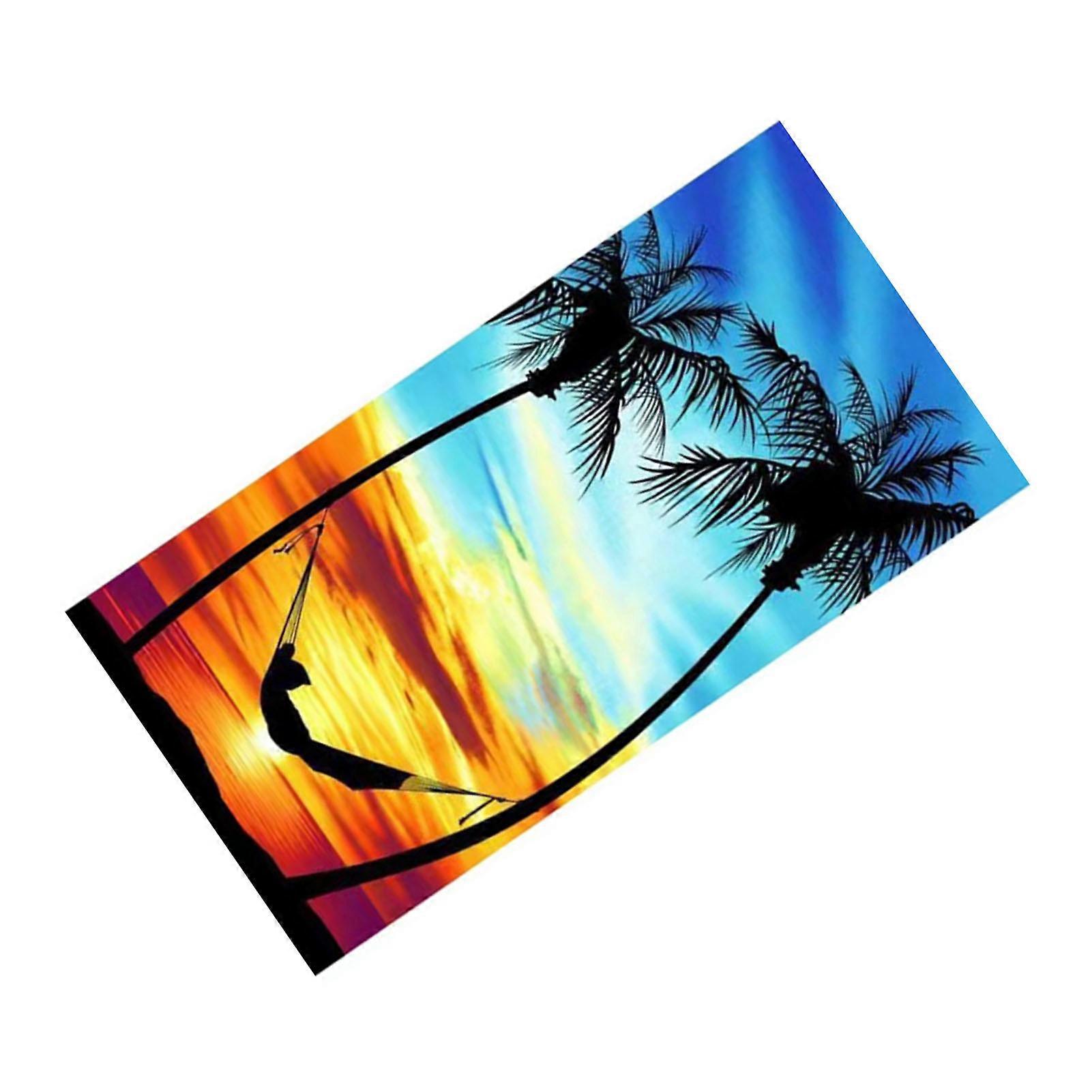 Badhanddoek Microfiber Print Sneldrogend Strandlaken Type 16 