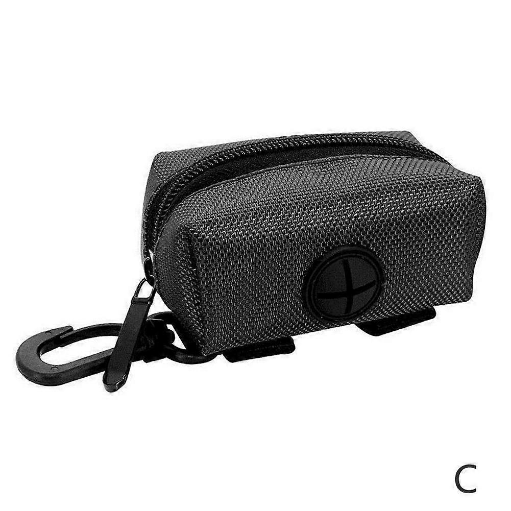 Black (C)$Dog poop bag garbage bag storage bag dog poop bag pet garbage bag bag