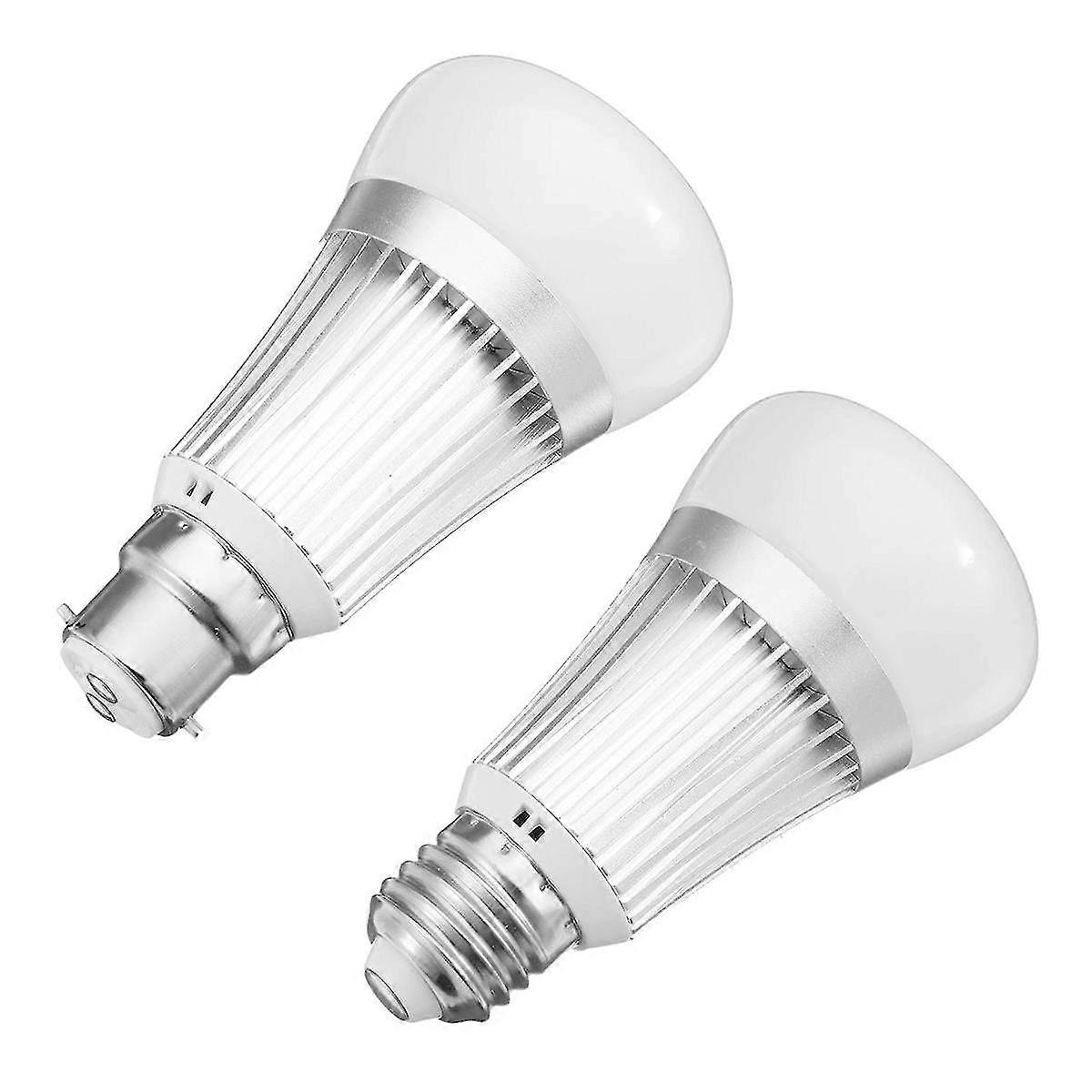 E27 B22 7w WiFi RGBW LED Smart Bulb, SMD5730, Compatible with Certain Smart Assistants, AC85-265V