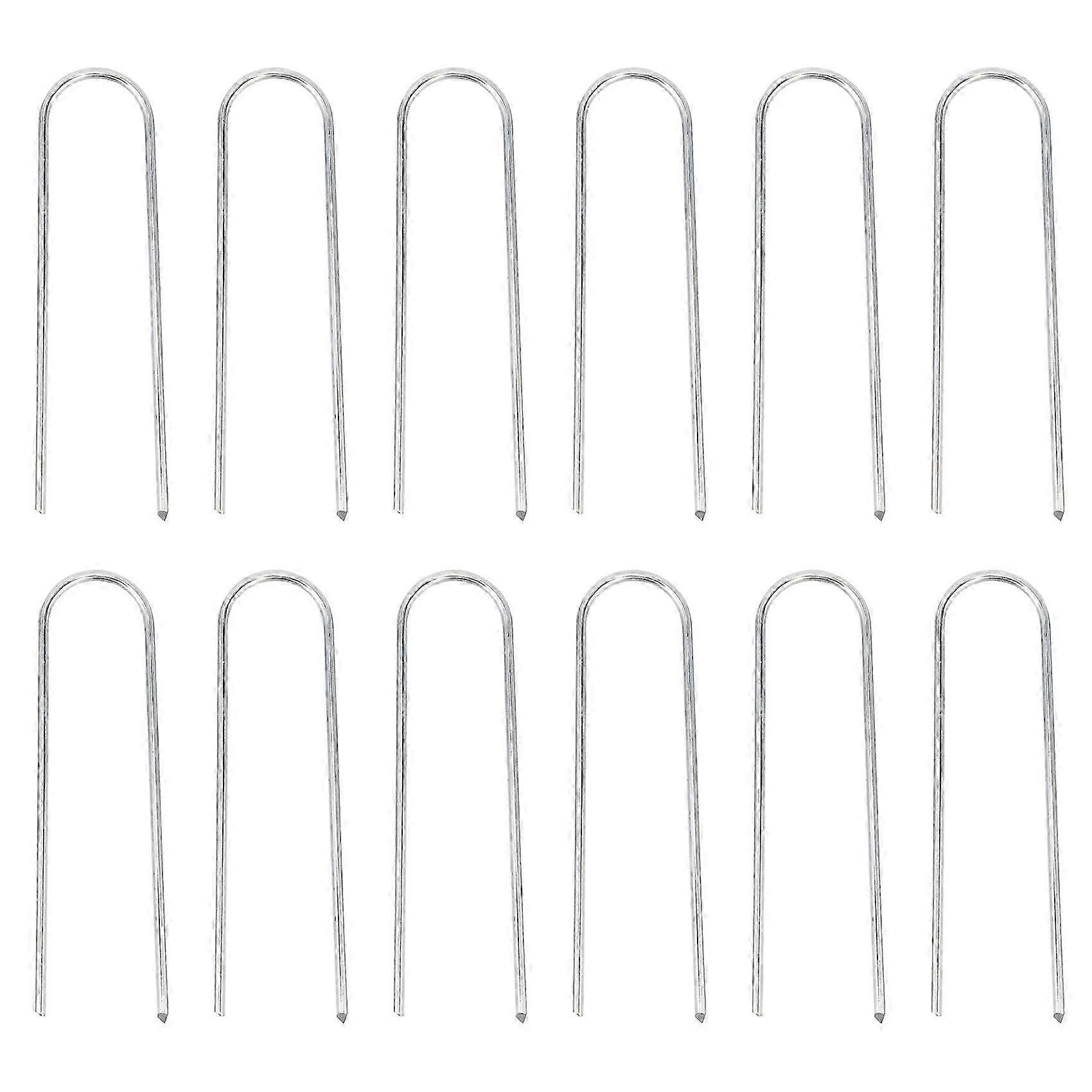 12Pcs Τραμπολίνα Wind Stakes, Βαρέων Καθηκόντων Τραμπολίνο Αξεσουάρ Stakes Άγκυρα για τραμπολίνο