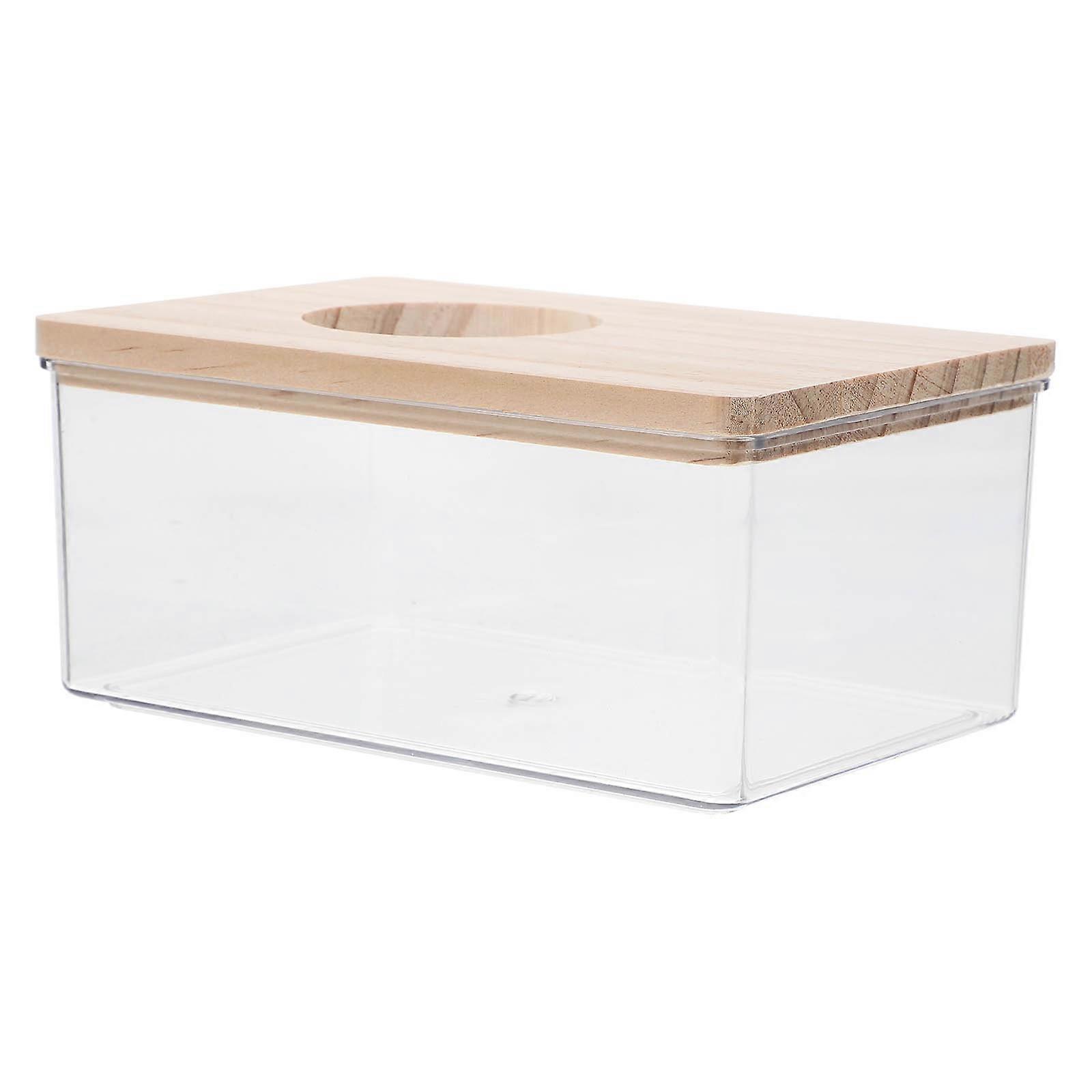 Acrylic Pet Bath Box, Durable and Reusable for Hamsters and Other Small Pets
