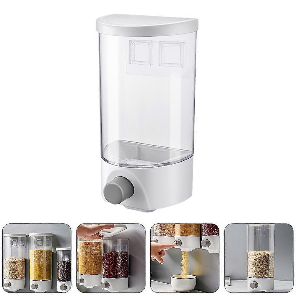 Clear Storage Containers Wall Mounted Storage Jar Kitchen Organization 1Set