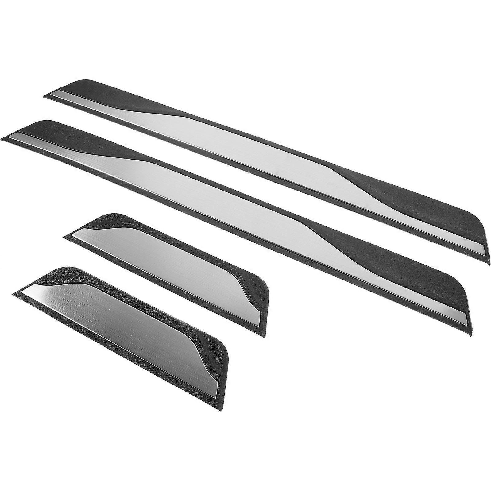 Car Door Sill Protector Set Durable, Water & Stain Resistant, Easy Install, Stylish Entry Guard for Automotive Use