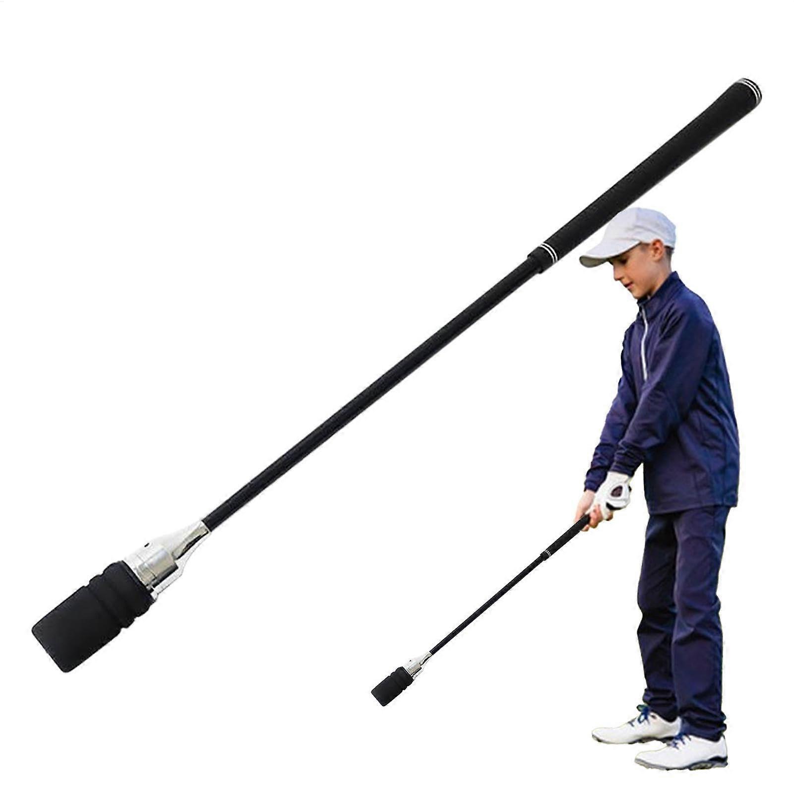 Golf Training Stock With Sound Pole, Swing Practice, Grip Correction, Chipping Practice For Garden, Garage, Lawn, Home