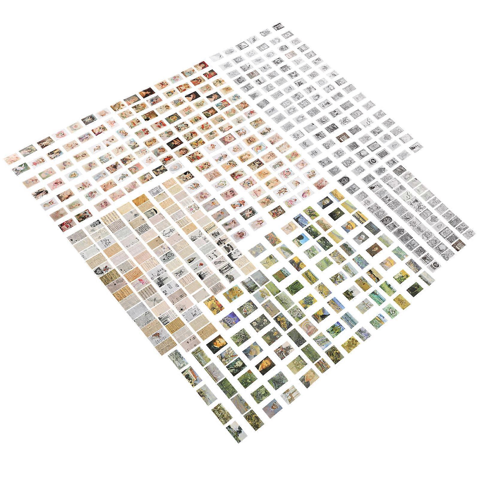 Decorative Scrapbook Paper Diy Creation For Artists And Assorted Color 500Pcs