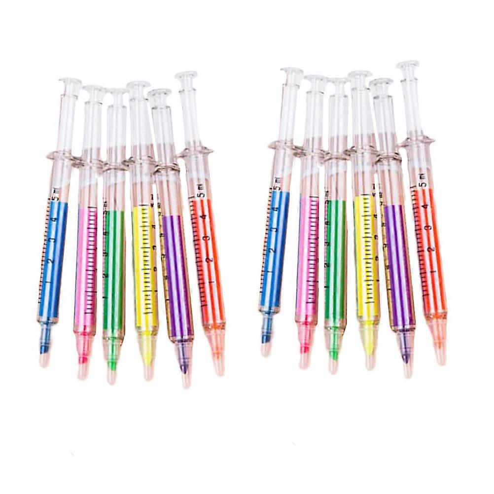 Highlighter Pen School Notes Students Teachers Assorted Color 14x2x2 Cm 15Pack