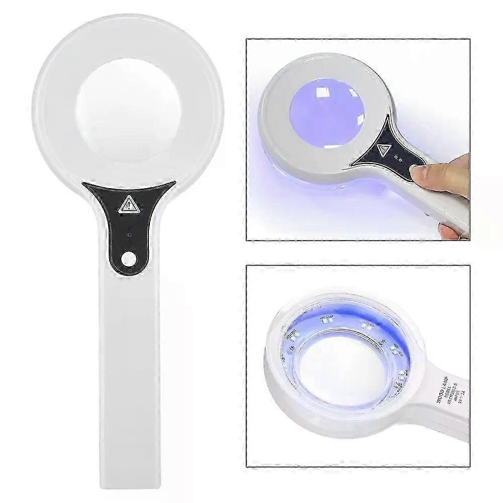 Woods Lamp Skin Analyzer Fit For  Skin UV Magnifying Beauty Facial Testing Wood Lamp Light Skin Analysis Detection Skin Care Tool