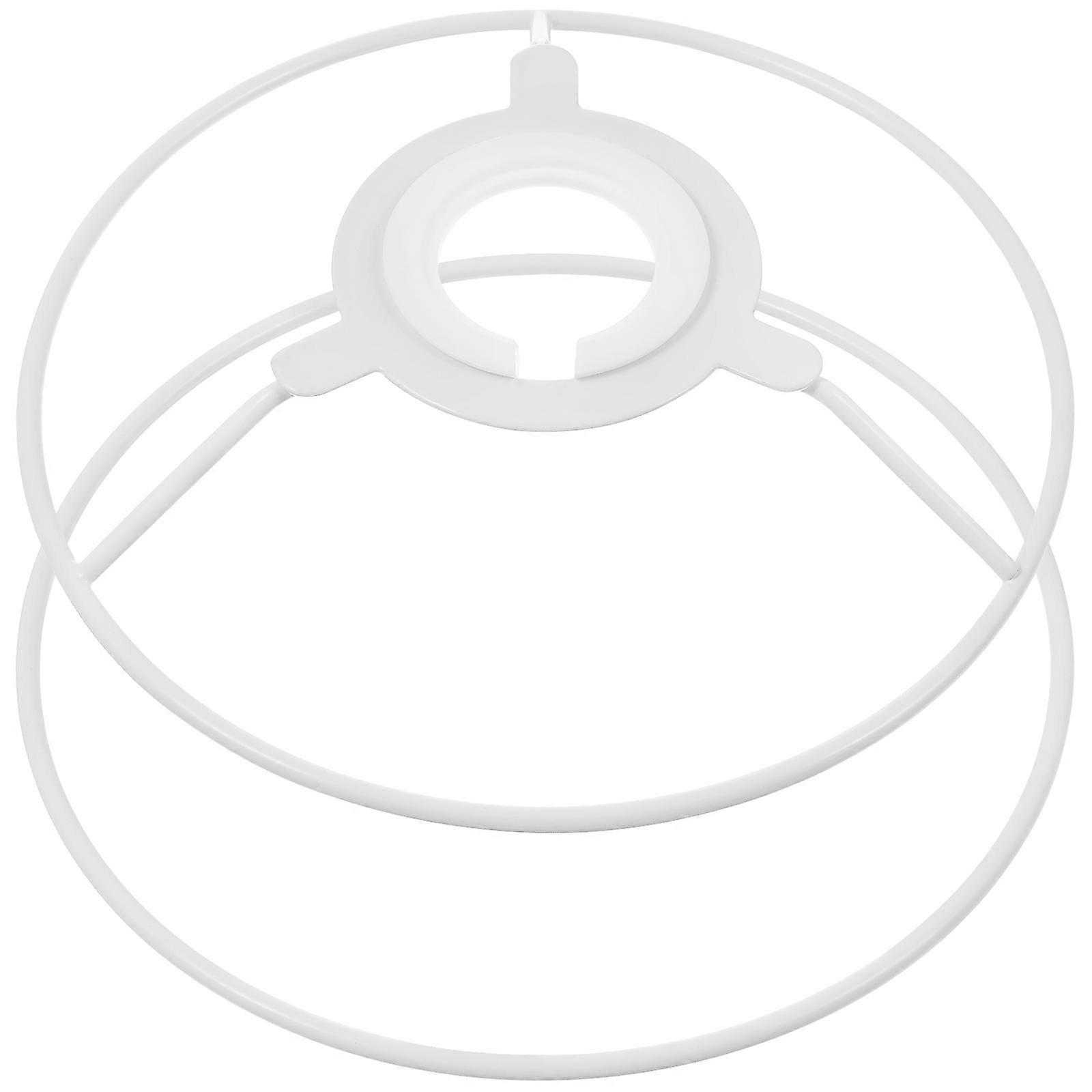 Lampshade Fittings Metal Frame Diy Lampshade Making Craft Projects 15.00X15.00X3.50CM Stability 1 Set