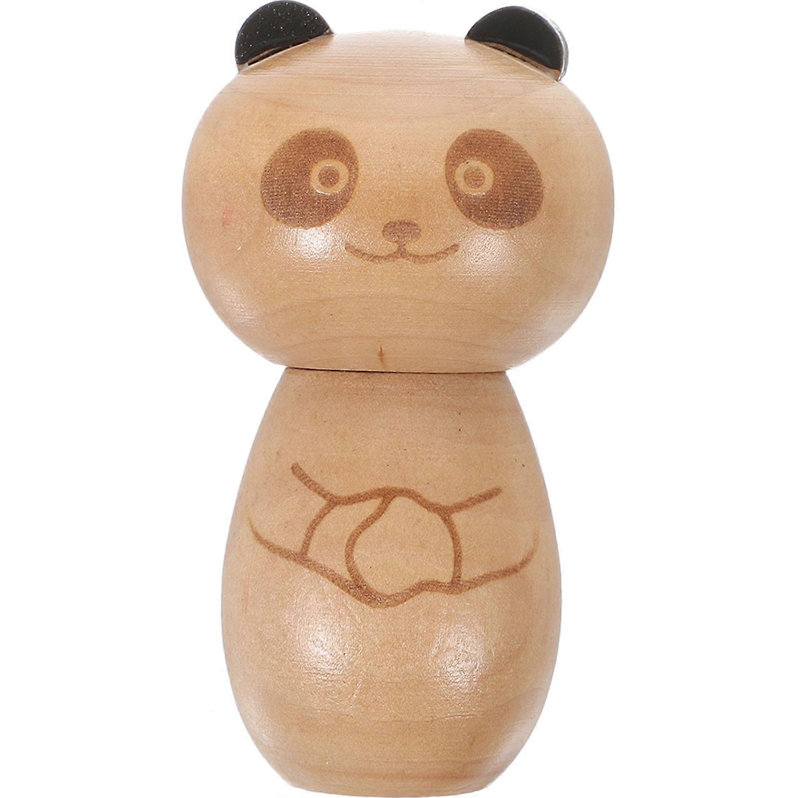 Toothpick Holder Cat Design Wooden Shape Dustproof Multifunctional Organizer For Dining Room 1Set