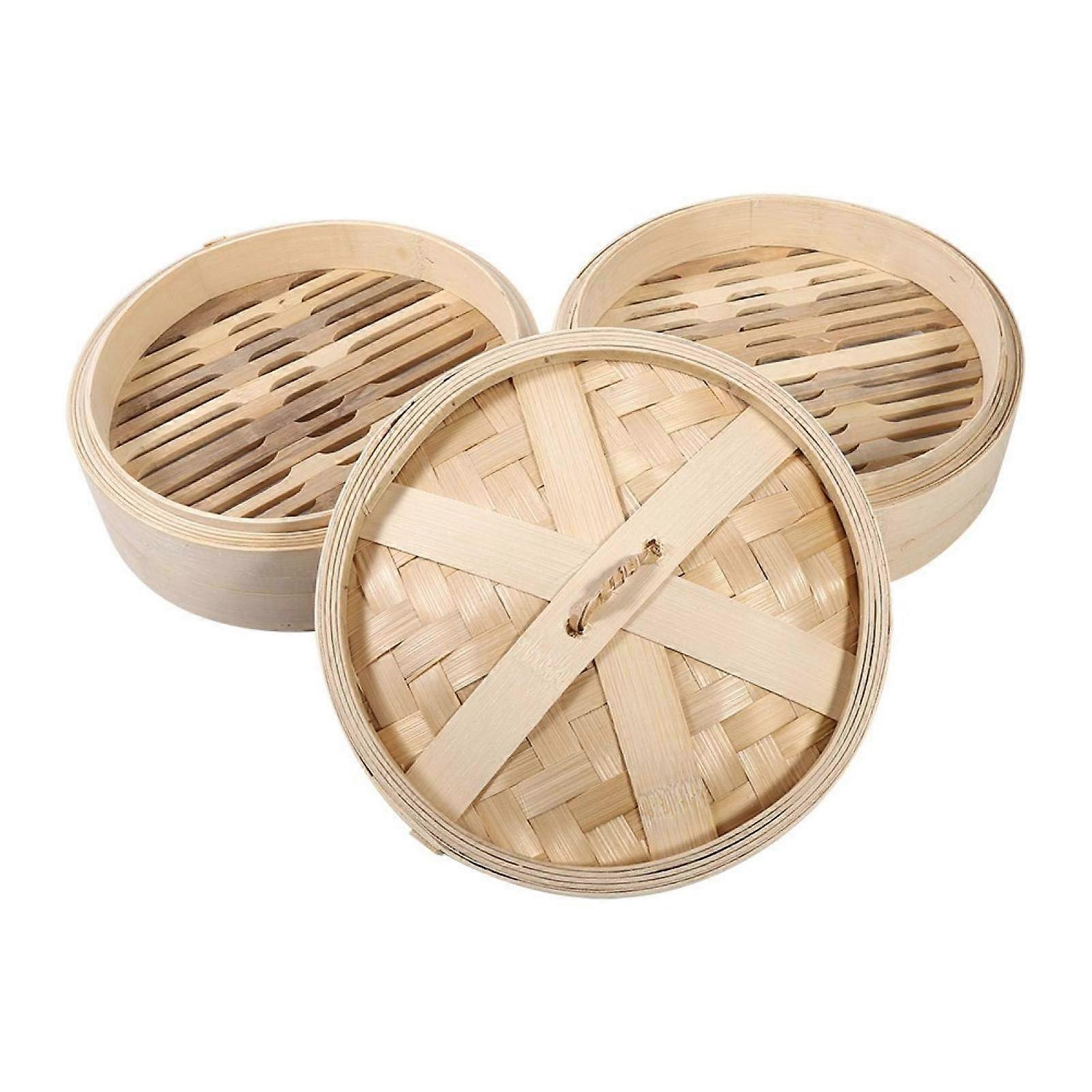 Steame Steaming Basket, Heating Food Steamer Basket, 2 Levels with Lid, for Food Cooker for Kitchen
