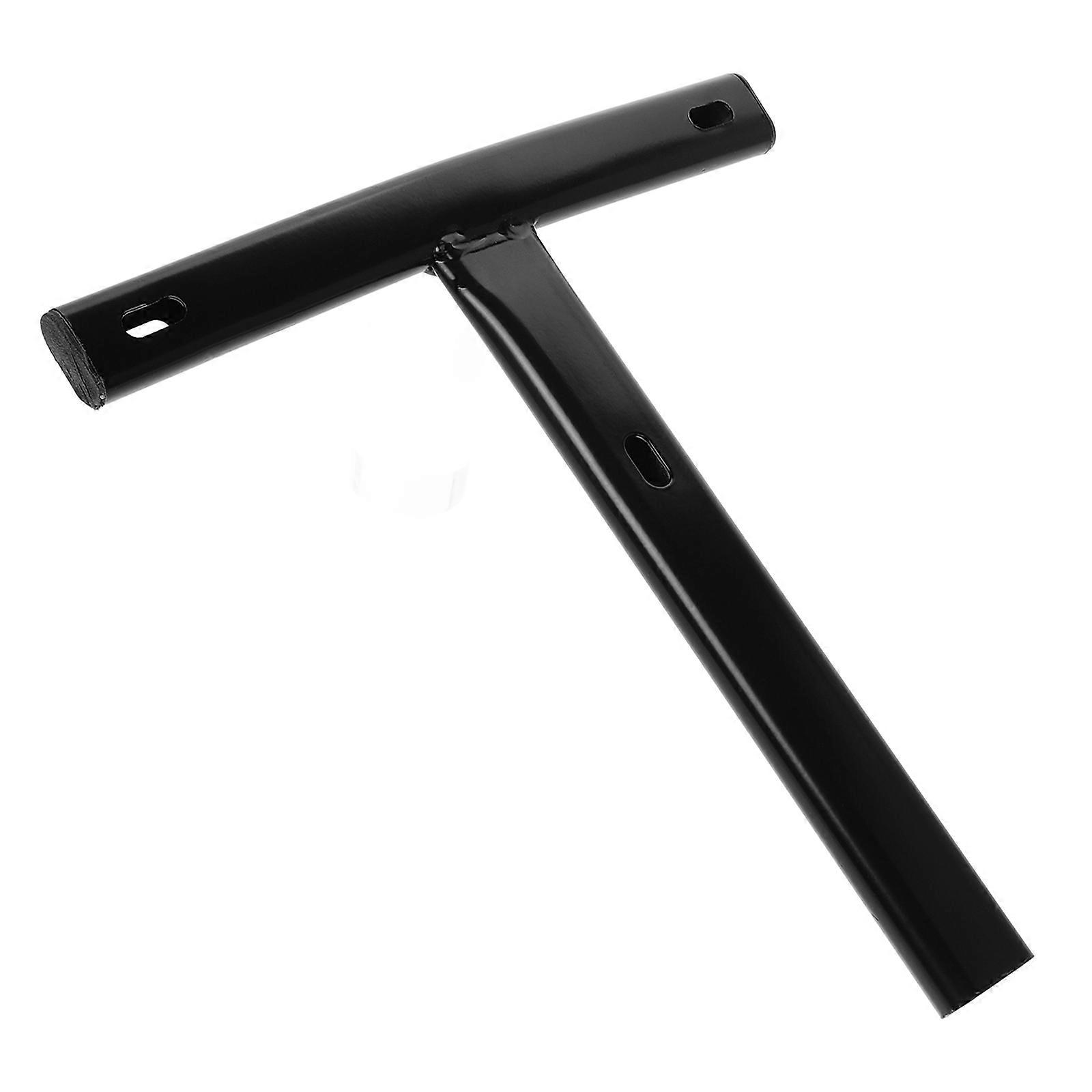 Office Chair Back Support Rod T Shaped For Reclining Chairs Stability Enhancement Black 28.70X26.20X1.50CM 1Pack