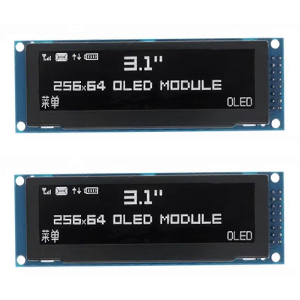 3.12 Inch OLED Display 256x64 SSD1322 Driver Graphic LCD Module White