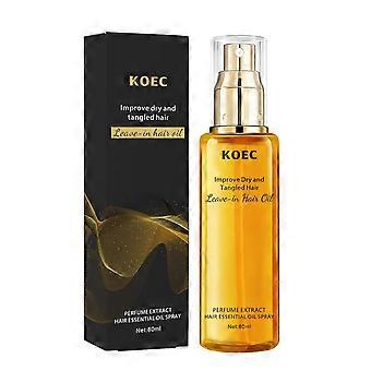 Leave-In Hair Oil for Frizzy & Dry, Hydration and Nutrition Hairy Essence for Damage Care, Hair Care Product, Hair Serum, Hair Essence Oil Spray 80ml