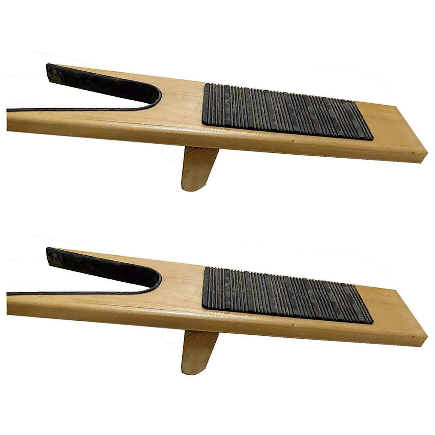 2X Boot Puller Boot Jack Wooden Boot Remover No Bending Stable Tools Boot Remover