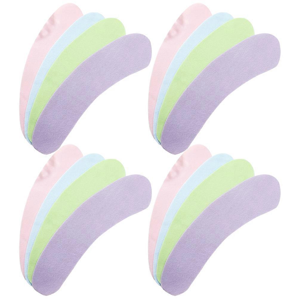 Toilet Seat Pad Supple Toilet Cushions Purple Warm in Winter Prevent Colds 8 Pairs