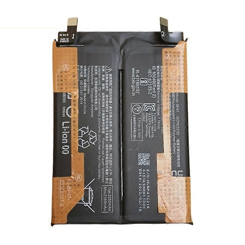 For Xiaomi Redmi Note 11 Pro+ 5G 3.85V 4400mAh Rechargeable Li-ion Battery Assembly Part (Encode: