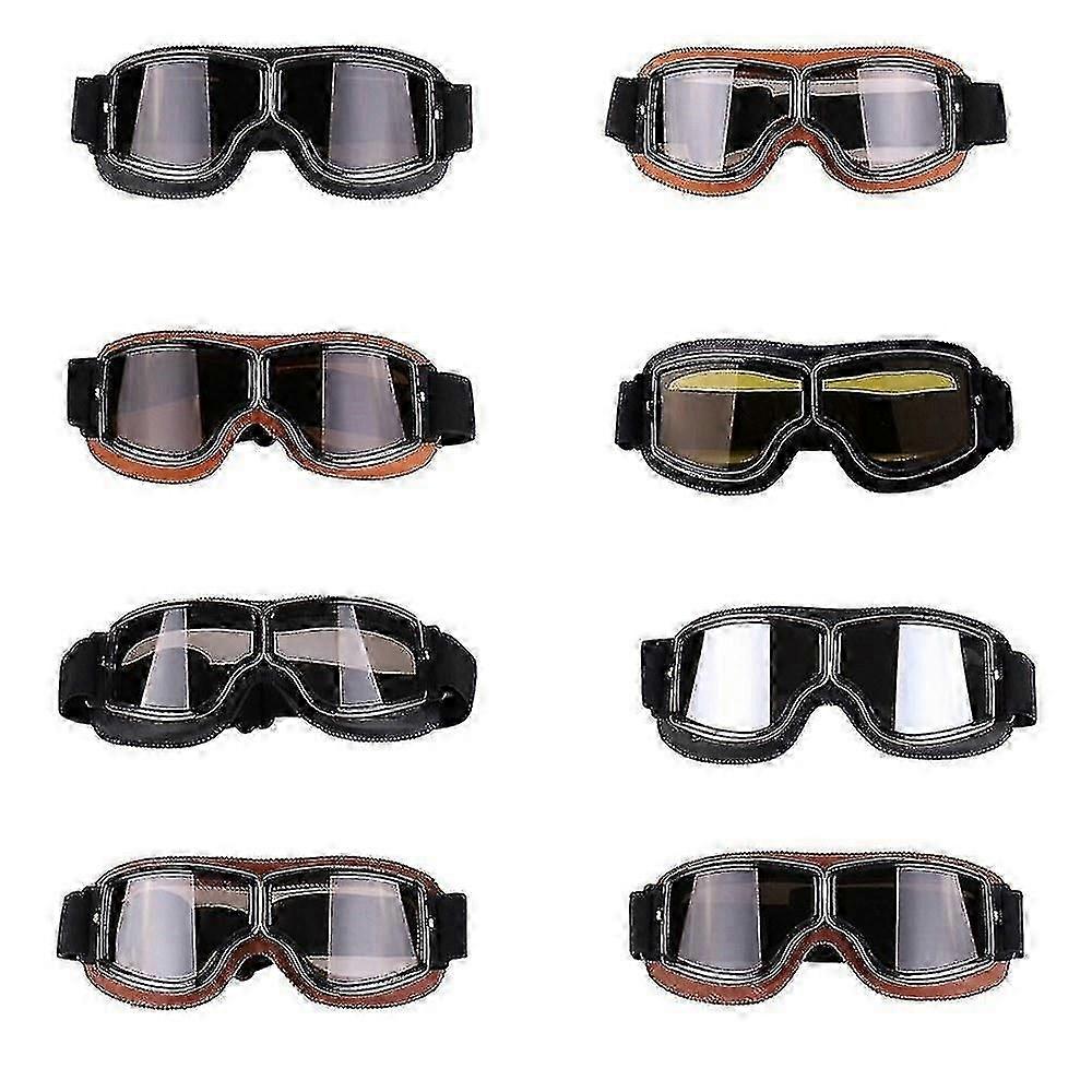 Retro Foldable Motorcycle Riding Goggles