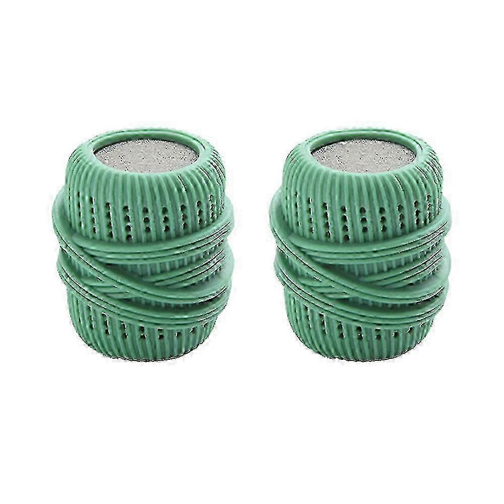 Umweltfreundlicher Waschball Super Laundry Balls für 1500 Wäschen, 2er-Set (Hellblau und Helllila)