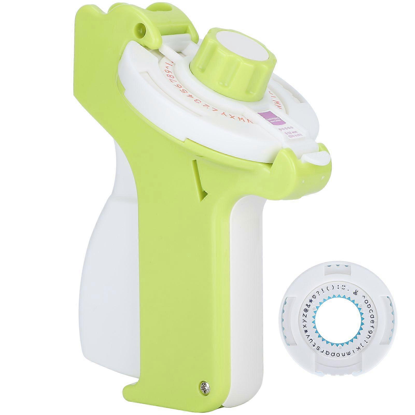 2025 Latest Model  Mini Handheld Label Maker Portable Manual 3D Embossing