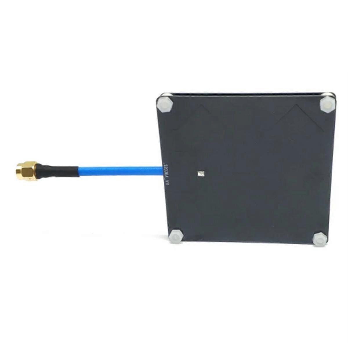 5.8Ghz 14dbi Circular Polarized High Gain Flat Panel Antenna RHCP SMA for 5.8G FPV Transmitter VS Immersion Fatshark