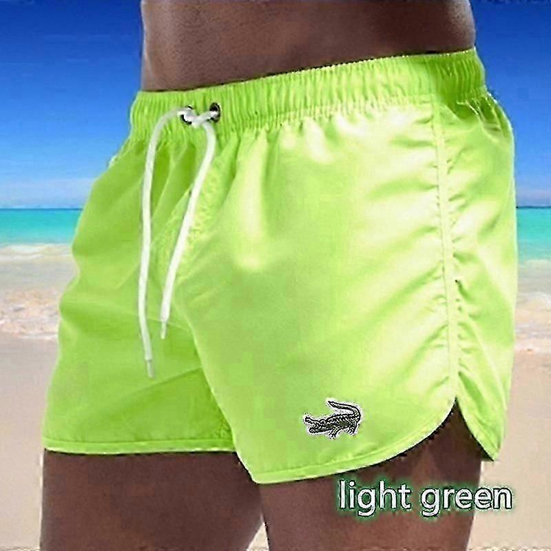 2024 Men's Quick-dry Swim Trunks Sports Beach Shorts For Swimming Jogging