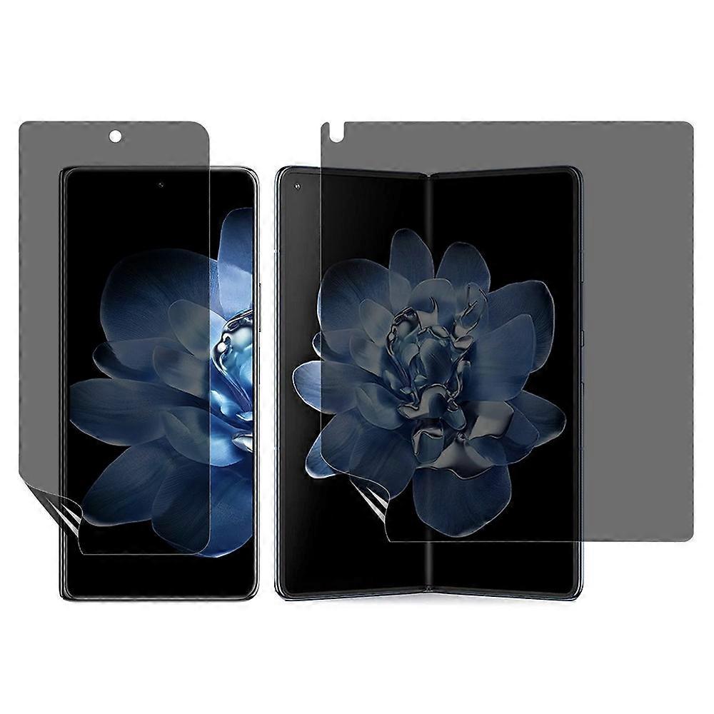 互換性:vivo X Fold5 5G / vivo X Fold3スクリーンプロテクターアンチスパイTPUマットスクリーン保護ヒドロゲルフィルム