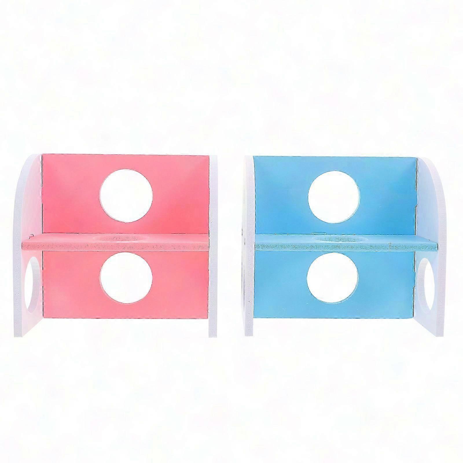 2Pcs Indoor Hamster Tunnel Toy for Small Pets