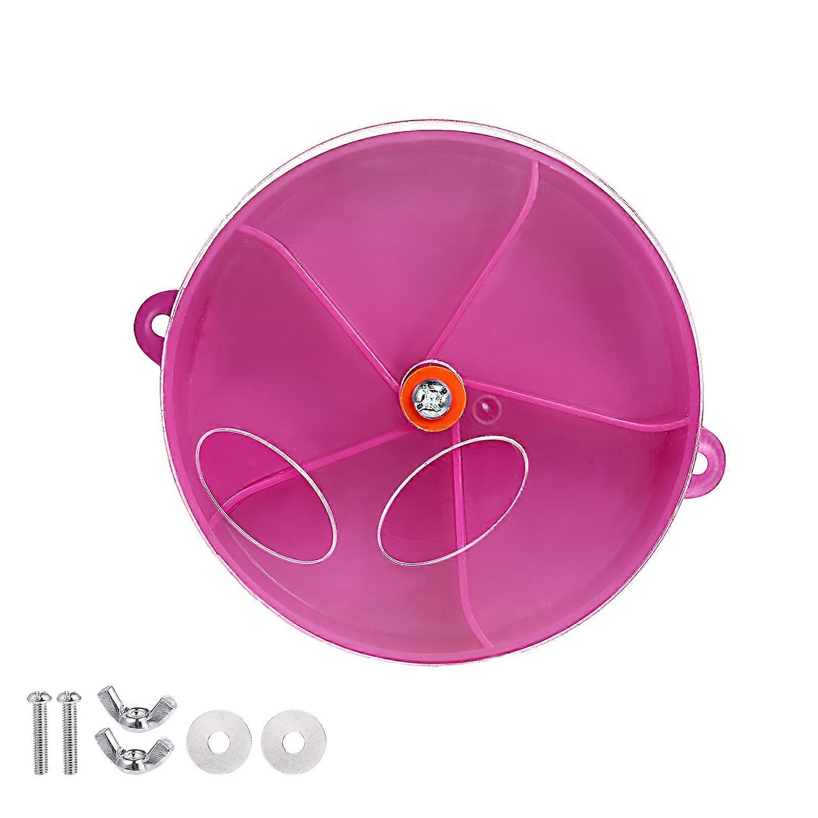 The **Parrot Foraging Wheel Bird Puzzle Feeder Toy Intelligence Growth Cage Toy** is a fun and stimulating bird toy designed to encourage natural