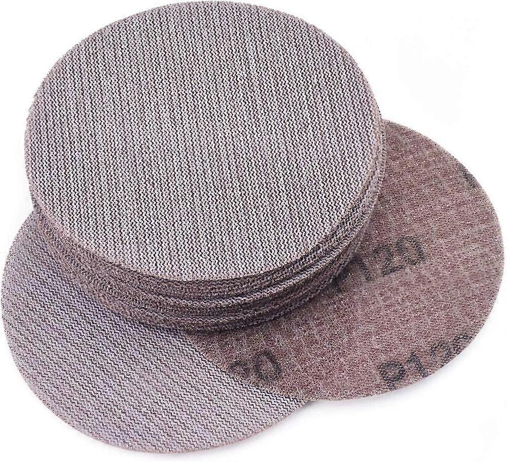 Network Sanding Plate Hook and Loop 25 Pieces 5 Inch 125 mm Mesh Sanding Discs