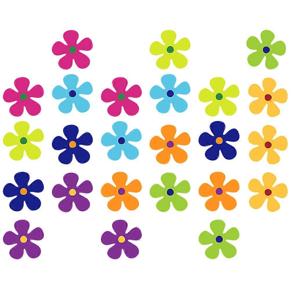 24PCS Magnetic Flower Fridge Stickers, Decorative Car Magnets for Refrigerator, Cabinet, Locker Surfaces, Cute DIY Floral Magnets for Home & Office