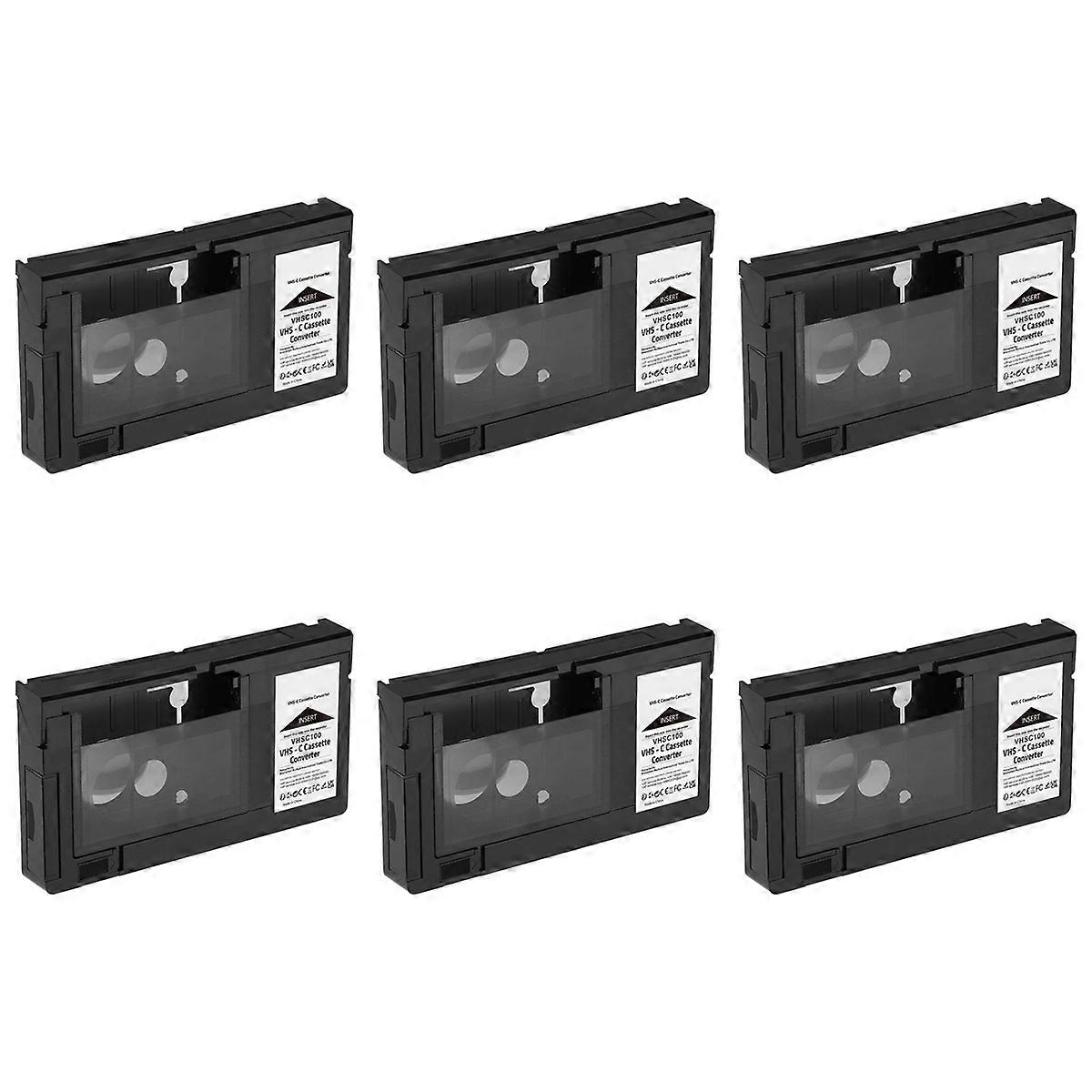 6X VHSC2310 Cassette Adapter for -C SVHS Camcorders Cassette Adapter Not for 8mm/MiniDV
