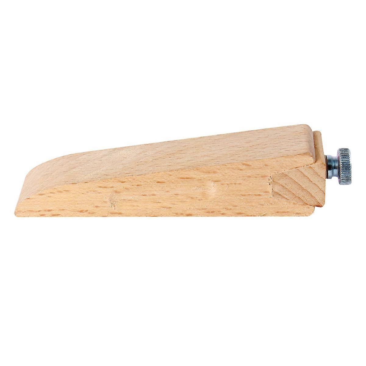 Wooden Sandpaper Holder Block for DIY Shaping and Polishing – Durable, Easy Sandpaper Insertion & Removal, Versatile Crafting Sanding Tool