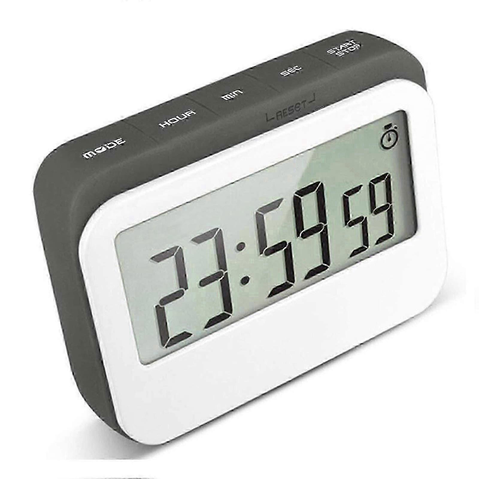 Magnetic Digital Kitchen Timer with LCD Display for Cooking & Baking