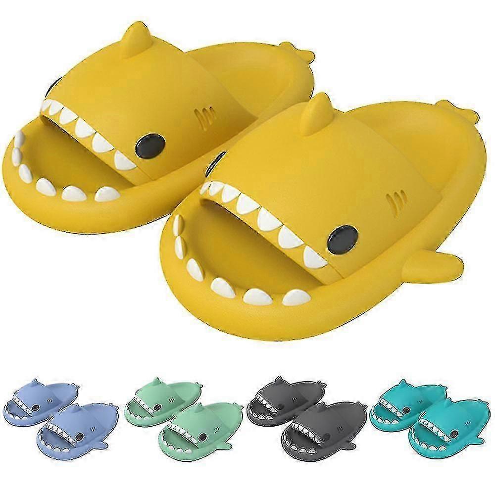 Shark Slippers Shark Cloud Slippers Cloud Shark Slides Nette Shark Slippers Für Frauen Anti-Rutsch Neuheit Open Toe Slides