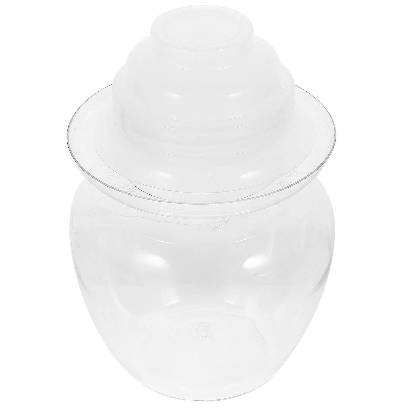 Transparent PET Fermentation Jar for Storage Use with Generous Capacity 7.9 Gallons