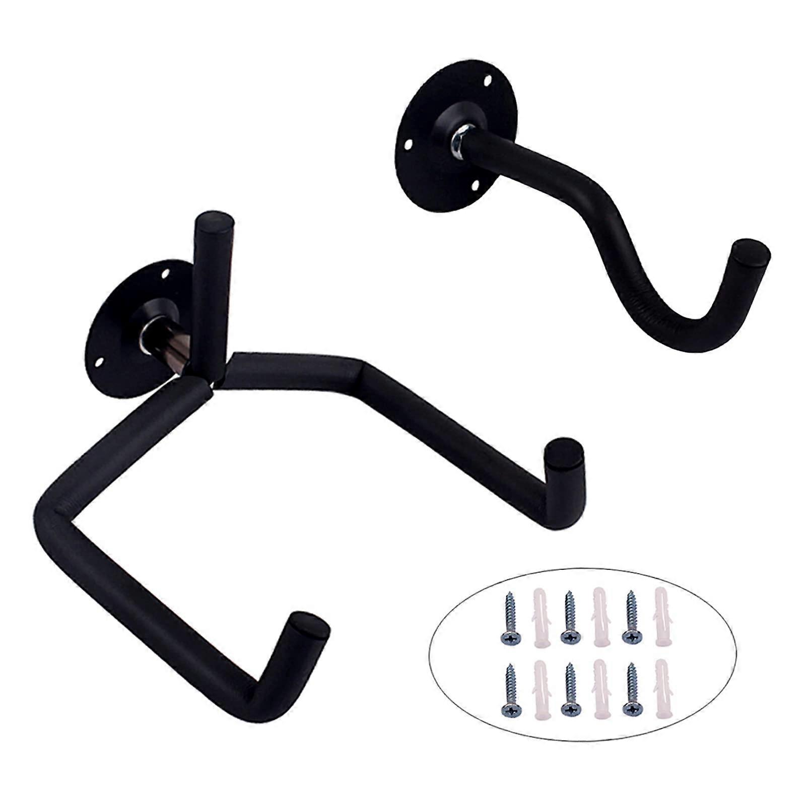 Guitar Wall Hanger Hook Mount Rack Holder Stand Display Bracket for Most Guitars and Basses with Screws Easy to Install
