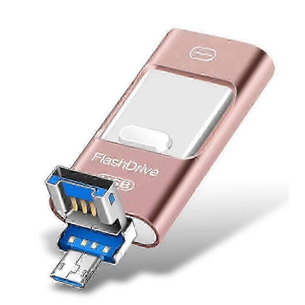 2025 Memory Expansion For iPhone, External Storage Photo Stick High Speed Transfer Flash Drive for iPhone/iPad/Android/PC