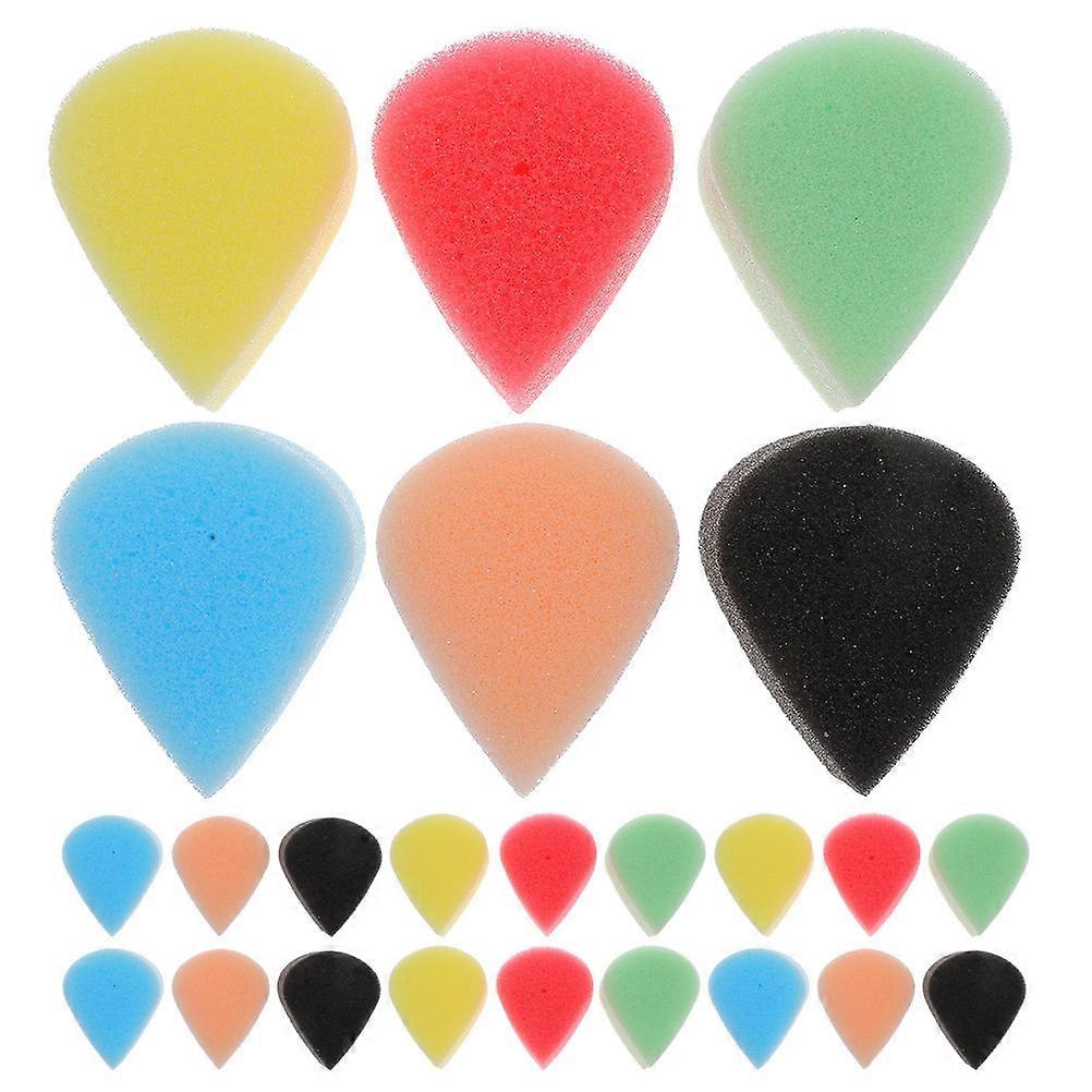 Teardrop Face Paint Sponges   30pcs Reusable High Absorbency Makeup Applicators for Parties, Schools, Art Classes and Vibrant Face Painting Activities