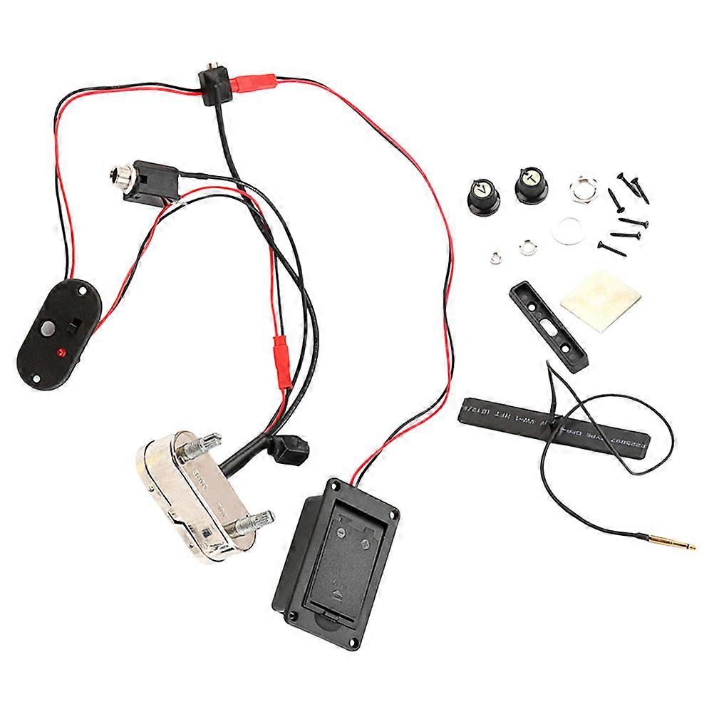 Piezoelectric Cello Pickup for Enhanced Tone, Sound Field, and Feedback Suppression – Easy to Install Replacement Part for Improved Performance