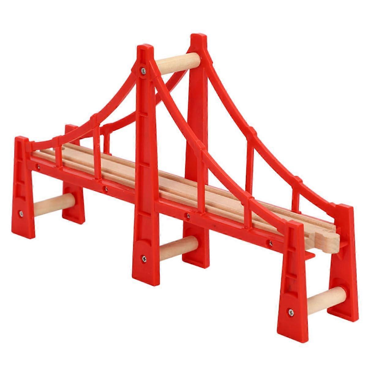 Little Track Bridge Model For Railway Scenery Layout Hanging Bridge Exchange Compatible