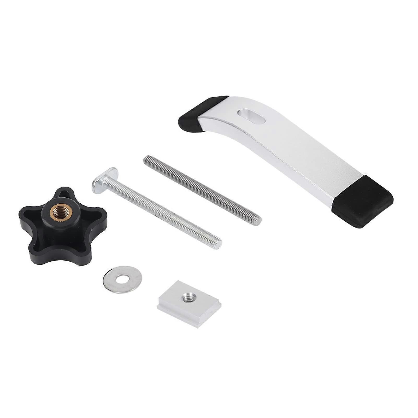 Versatile Metal Quick Defender Clamp Set for T Slot T Woodworking Tool (8 mm Thread)