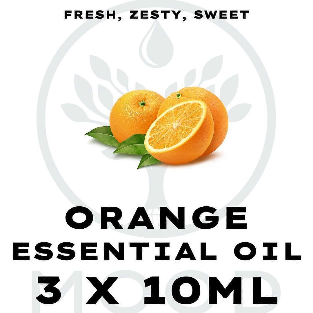 Orange Essential Oil 3 X 10ml Multipack