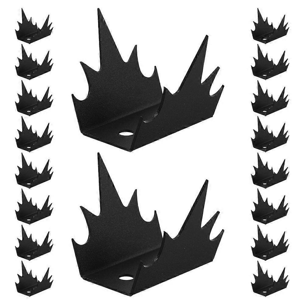 Fencing Security Spikes Sharp Pointed Design For Industrial Use 5.00X4.30X2.40CM Deterrent Against 24 Sets