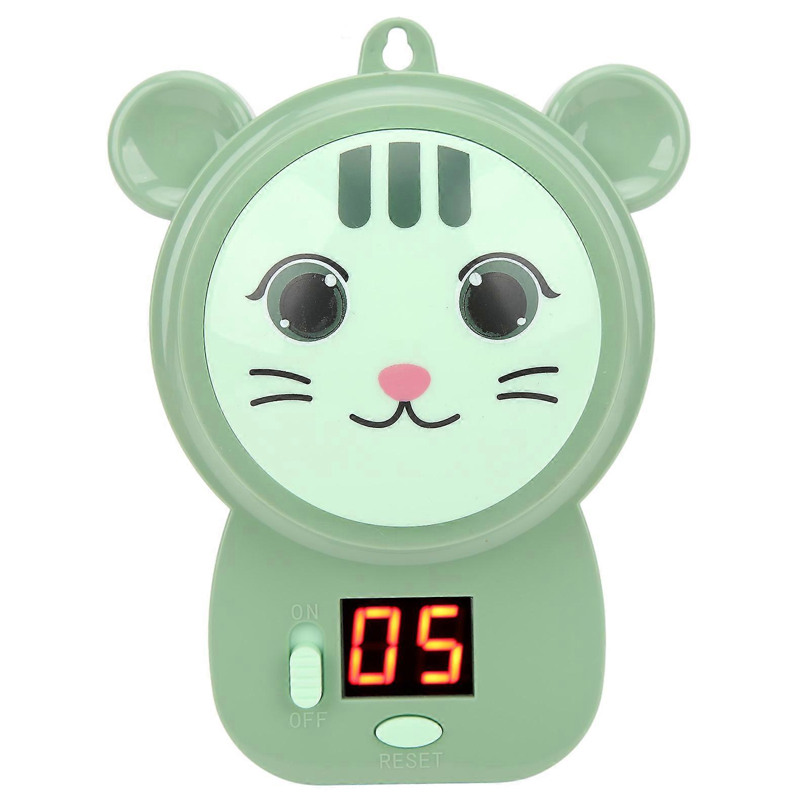 Touch High Jump Counter Broadcast Interactive Wall Mounted Green Kids Bounce Counter for Boys Girls