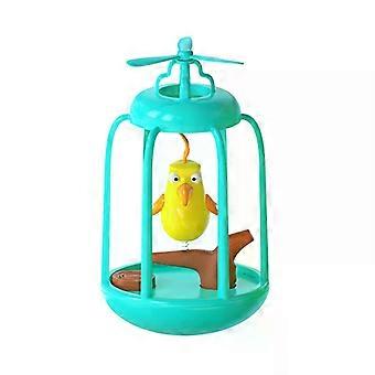 ABS Cat Birdhouse Toy Funny Bird Cage Tumbler Kittens Interactive Sounding Game Toy Cat Teaser Pet Product Supplies