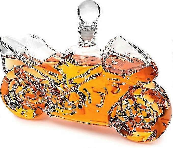 دراجة نارية دراجة نارية هدية الدورق لويسكي النبيذ 750ML بواسطة النبيذ سافانت ، هدايا ويسكي ، هدايا دراجة نارية ، هدايا الدراجة الرياضية ، شبح الجحيم هارلي د