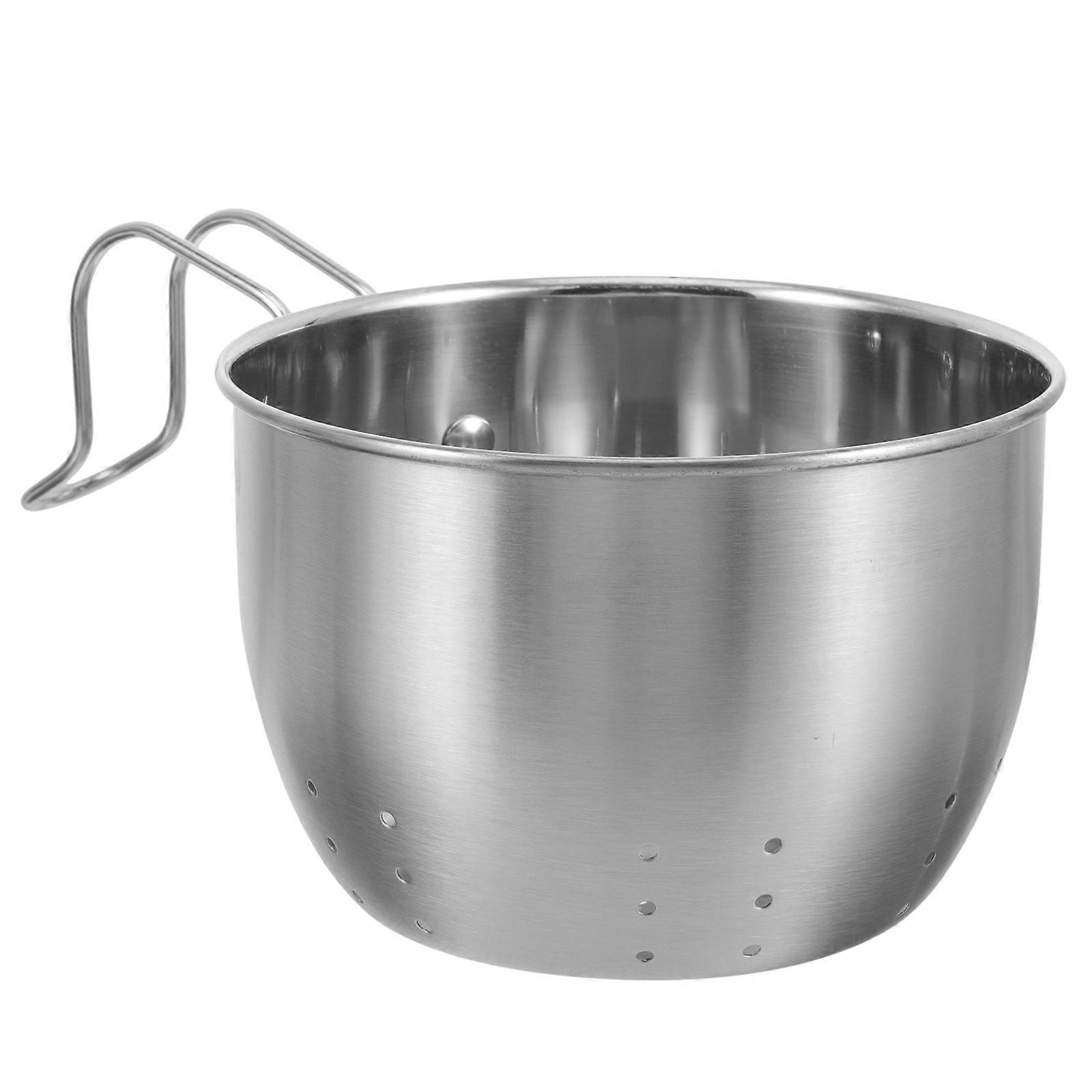 Stainless Steel Sink Filter Basket Multi-Functional Design Kitchen Accessories 20x14.2cm Filtering 1Set
