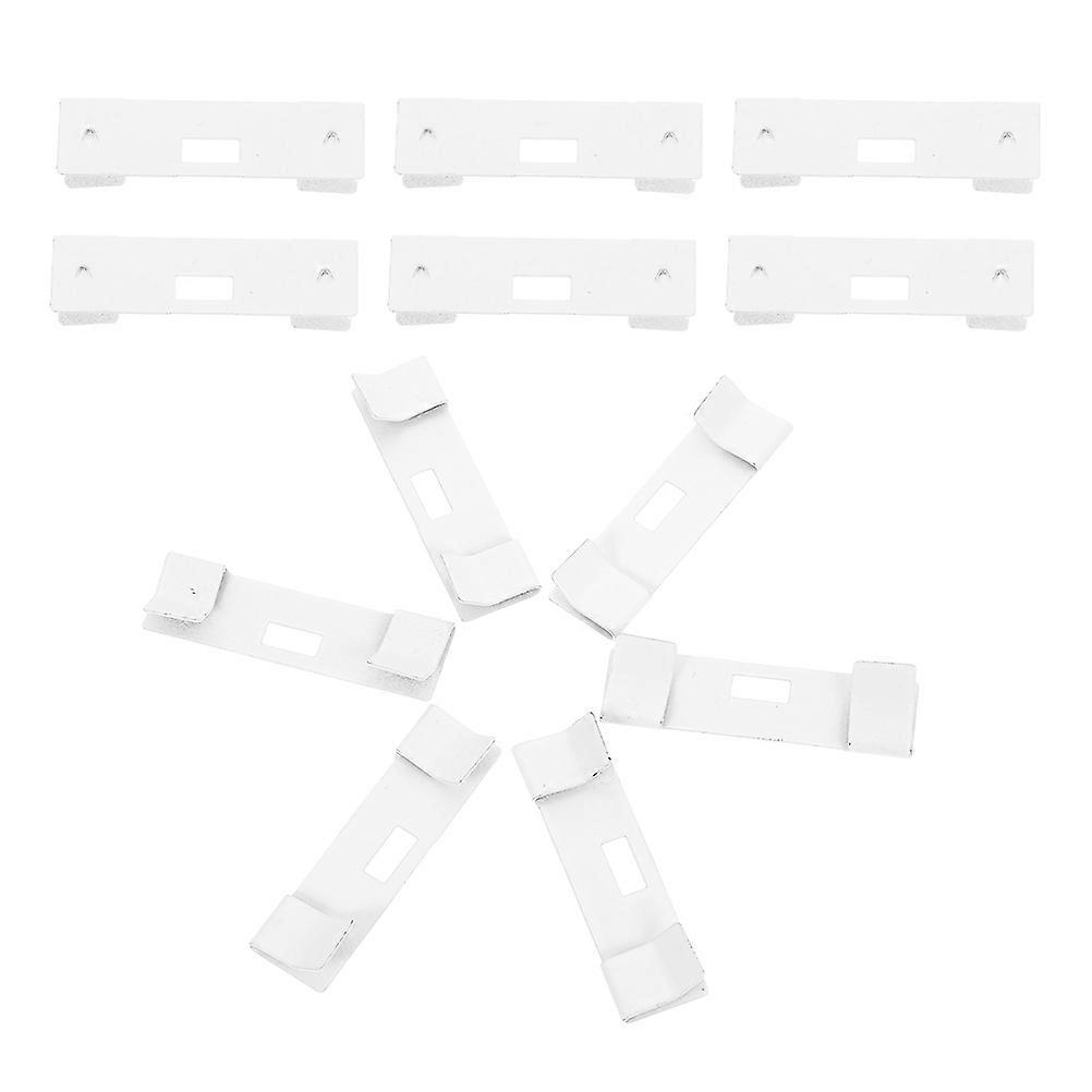 12pcs Metal Vertical Blind Repair Clips Sturdy Vane Fixers for Window Blinds Replacement Easy No Tool Installation for Home Office School