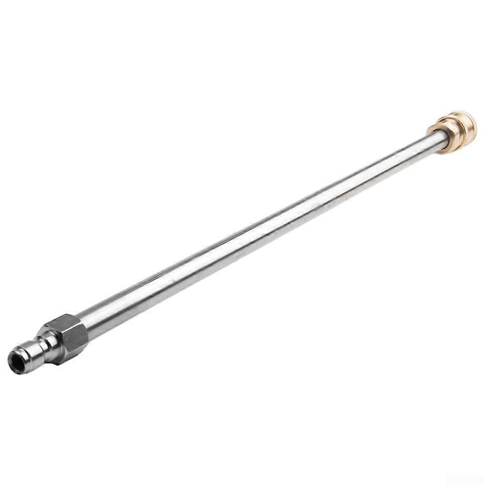 1/4" Telescopic Pressure Washer Lance Extension Pole Quick Connect, 18-40 Inch Adjustable Length, Compatible with Most Pressure Washers
